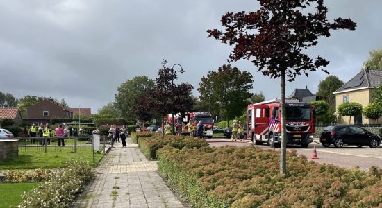 Kinderdagverblijf in Witmarsum ontruimd na brand op de bovenverdieping