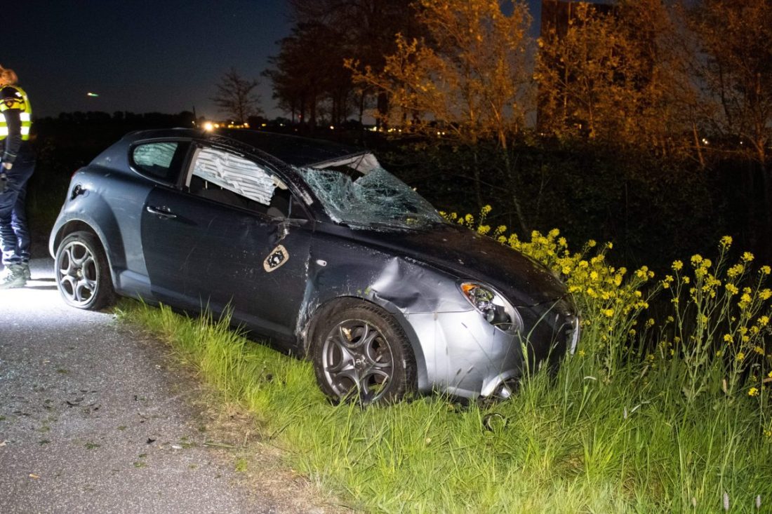 Engeltjes op schouder bij eenzijdig ongeval Nijland