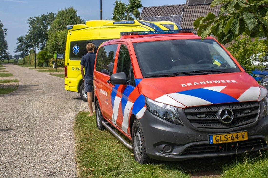 Brand in accu’s van boot Uitwellingerga
