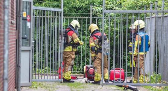 Bouwvakkers ontdekken gaslek in voormalige Jumbo