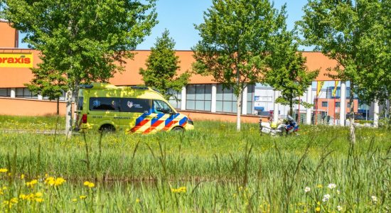 Motorrijder gewond bij eenzijdig ongeval