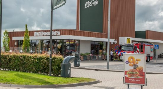 Mc Donalds Sneek korte tijd ontruimd geweest