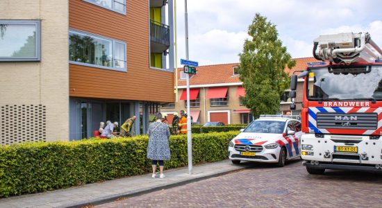 Vlam in de pan aan de Graaf Adolfstraat