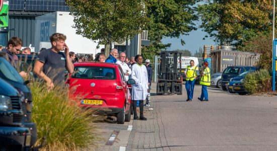 Drogerbrand zorgt voor ontruiming bij wasserij Rentex