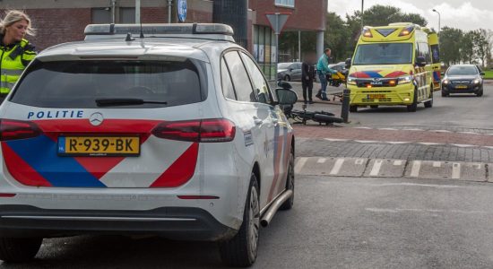Fatbiker gewond na aanrijding met auto in Sneek