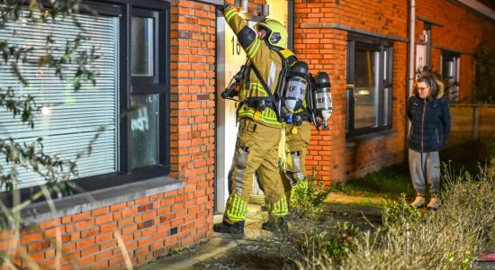 Woningbrand in Sneek blijkt brandende nepkaars