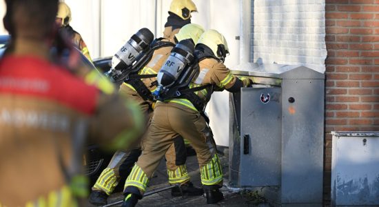 Brandweer gealarmeerd voor mogelijke brand in Ziggo kast