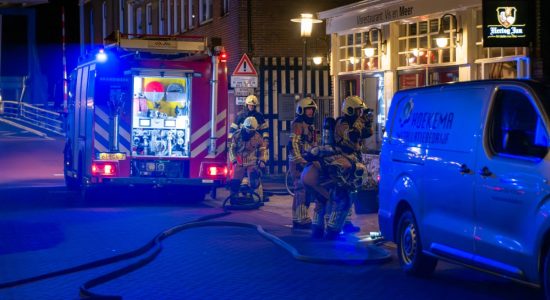 Brand bij restaurant Vis en Meer in Woudsend snel onder controle
