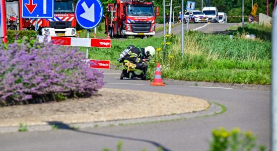 Gaslekkage aan Gravinneweg in Sneek zorgt voor afsluiting woonwijk