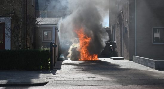 Verdachte autobrand Berkenlaan Sneek hoort 30 maanden cel eisen