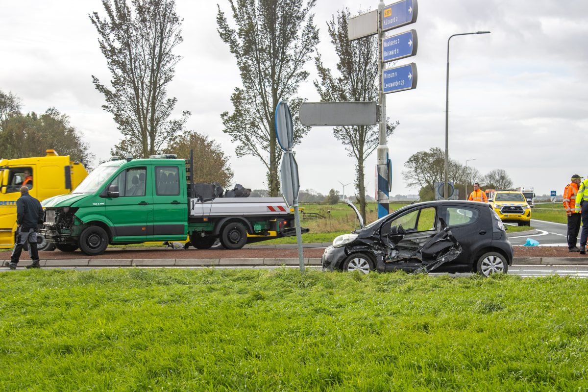 Gewonde bij aanrijding op de N359 Wommels